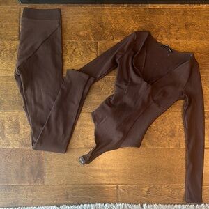 Naked Wardrobe Snached Ribbed Set